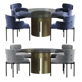 Meridiani sylvie dining table